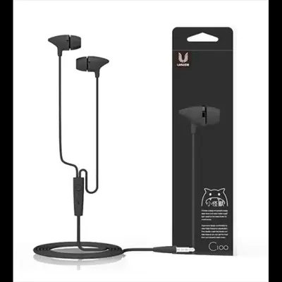 Picture of Uiisii C100 Super Bass Stereo In Ear Headphone - Black