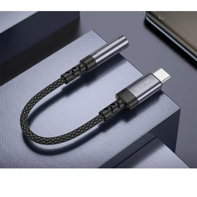 Picture of Valdus Type-C to 3.5mm Audio Adapter Dongle For all Phone (CS32)