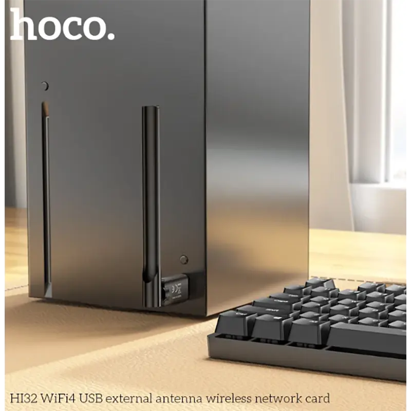 Picture of Hoco HI32 WiFi4 USB External Antenna Wireless Network Card