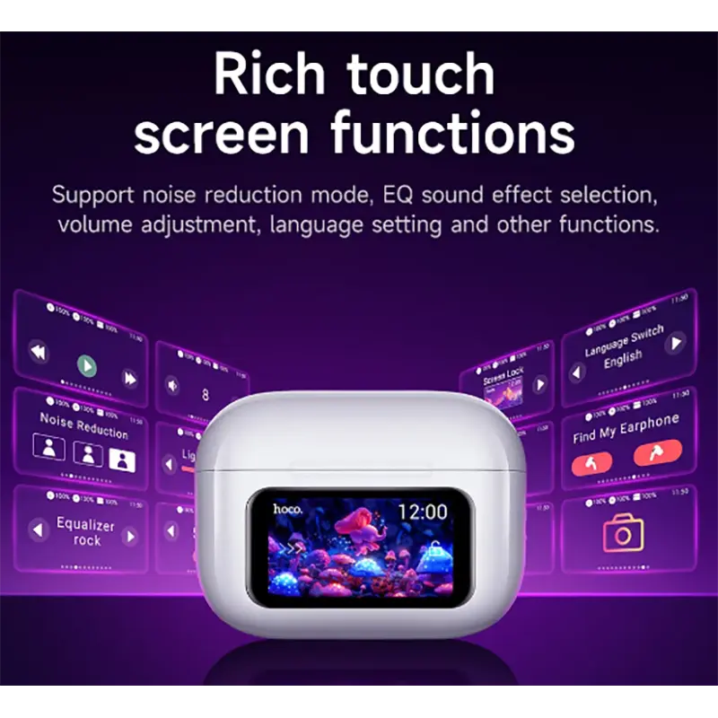 Picture of Hoco EW72 Touch Screen ANC True Wireless Earphones
