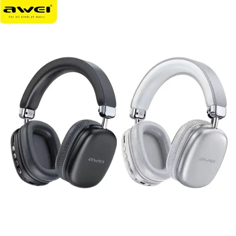 Picture of Awei AT7 True Wireless Hifi Overhead Earphone with 70hour music playback Time