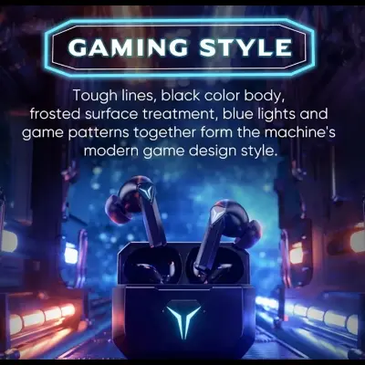 Picture of Wavefun G100 Wireless Gaming Bluetooth Earbuds - Black