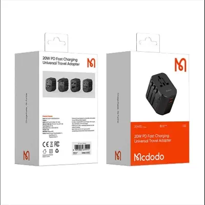 Picture of Mcdodo CP-347 PD 20W Fast Charging Universal Travel Adapter