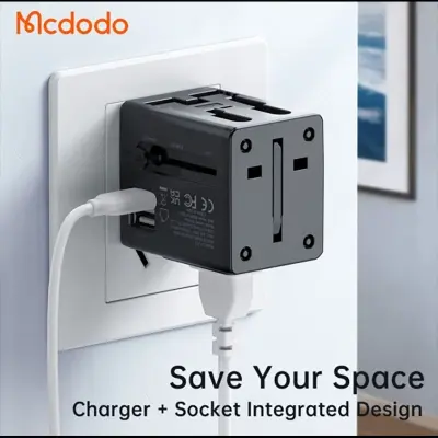 Picture of Mcdodo CP-412 2.1A Fast Charging Universal Travel Adapter