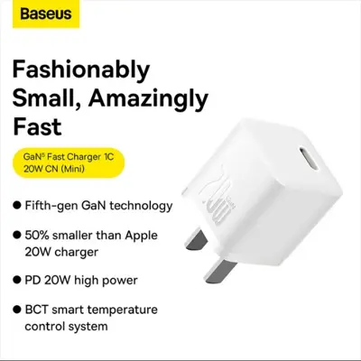 Picture of GaN5 Charger 20W Fast Charger 1C CN For Iphone