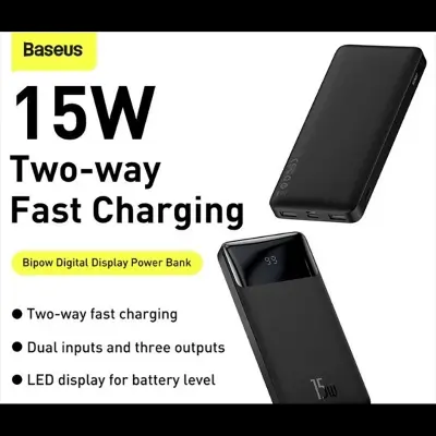 Picture of Bipow Digital Display 15W Power Bank 10000mAh
