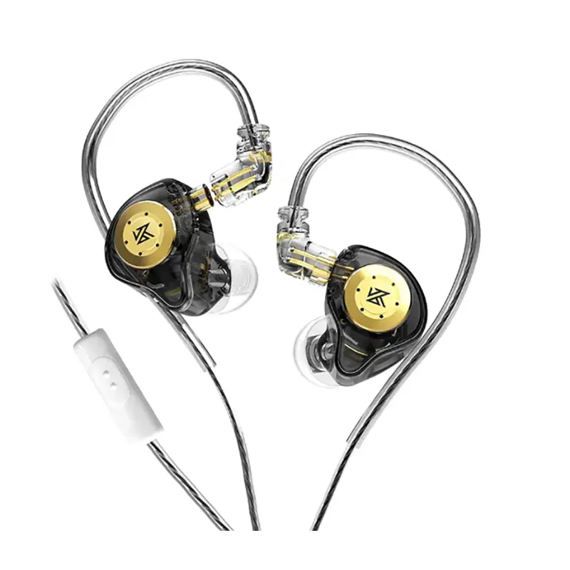 Picture of KZ EDX PRO Dual Dynamic Earphones Hi-Fi Bass Magnetic Drive Detachable Cable IEM In-Earphone - Headphone