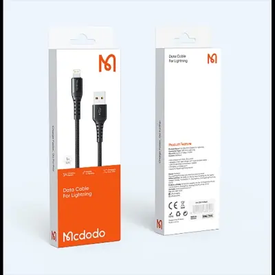 Picture of Mcdodo CA226 1M 3A Lightning USB data cable
