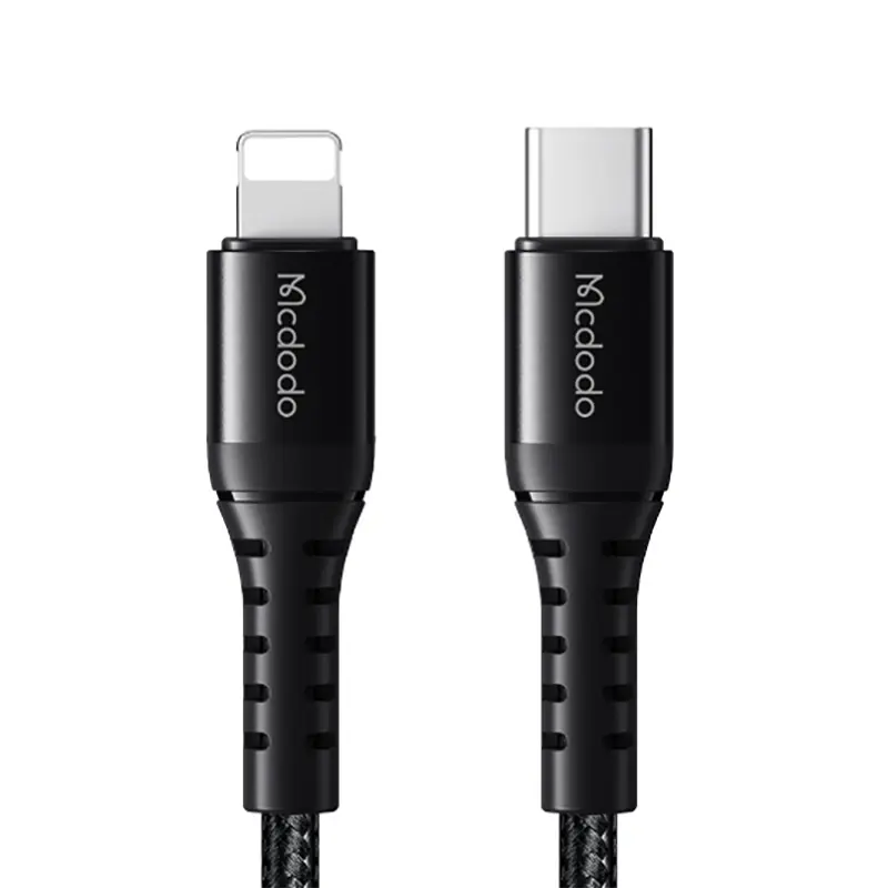 Picture of MCDODO CA5630 USB-C TO LIGHTNING 36W DATA CABLE 0.2M - BLACK