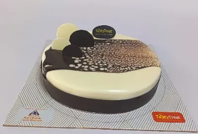 Picture of Choco-Vanilla Cake 500gm