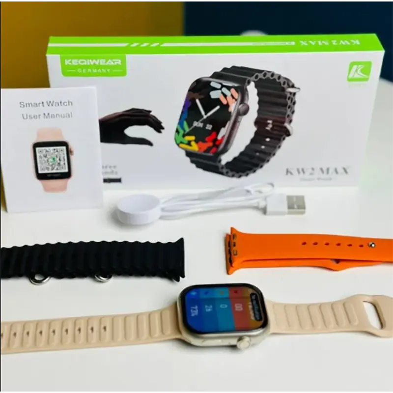 Picture of Keqiwear KW2 Max Smartwatch With 3 Bracelets