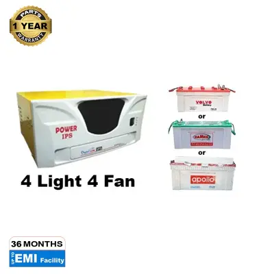 Picture of Power Home IPS 800VA 4 (4 Light 4 Fan- 2 Hour Backup)