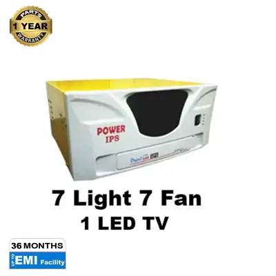 Picture of Power Home IPS 1500VA 4- Only IPS Machine (7 Light 7 Fan 1 LED TV)