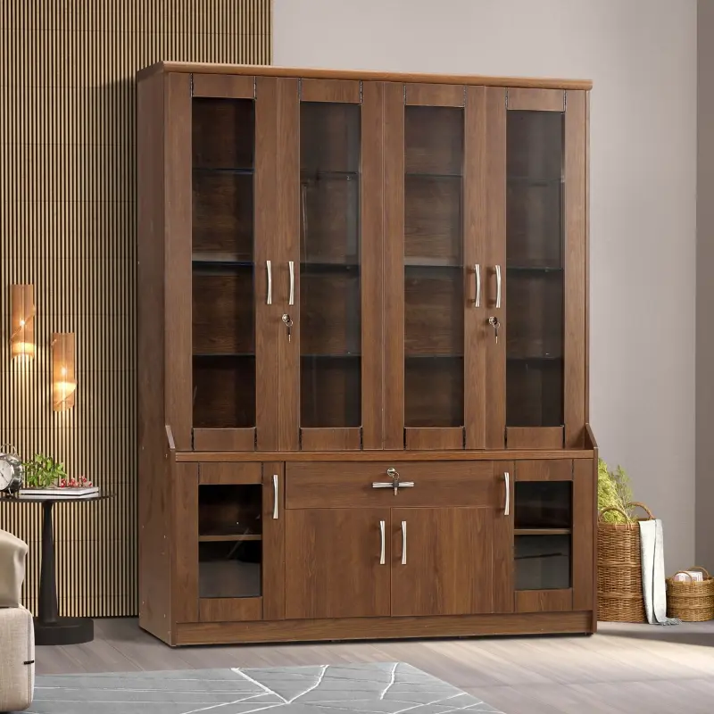 Picture of Regal Dazzling Laminated Board Showcase Antique DAZZLING-SCH-104-1-1-20