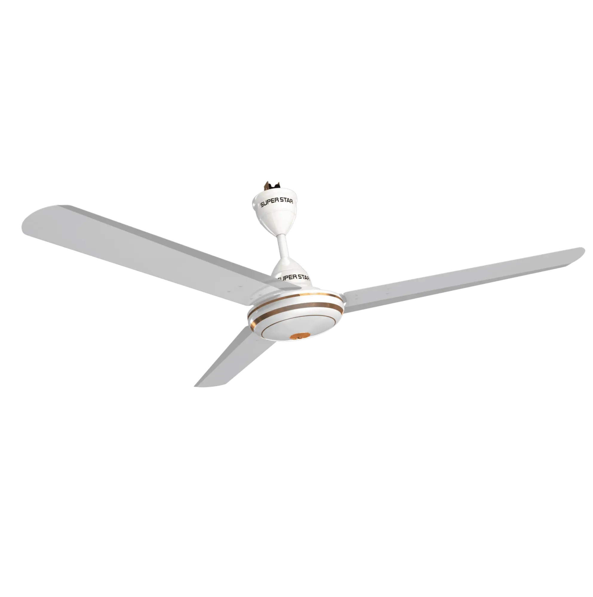 Picture of Super Star Diamond Ceiling Fan 56 Inch-White Color-56"