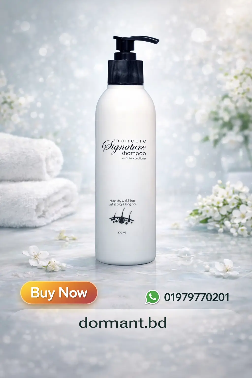 Picture of Signature Haircare Shampoo (Pump) – 200ml