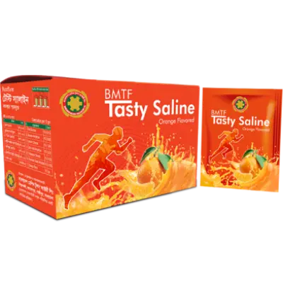 Picture of BMTF Tasty Saline – Orange Flavor (20 Packet Box)
