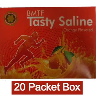 Picture of BMTF Tasty Saline – Orange Flavor (20 Packet Box)