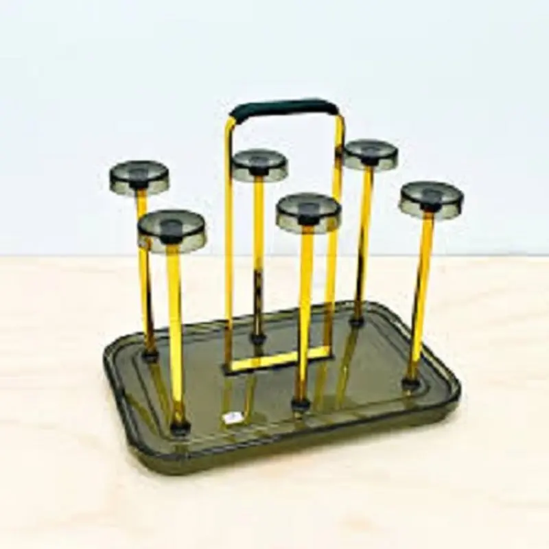 Picture of Rectangular Glass Holder - 6 Holder(Multicolor)