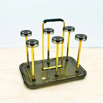 Picture of Rectangular Glass Holder - 6 Holder(Multicolor)