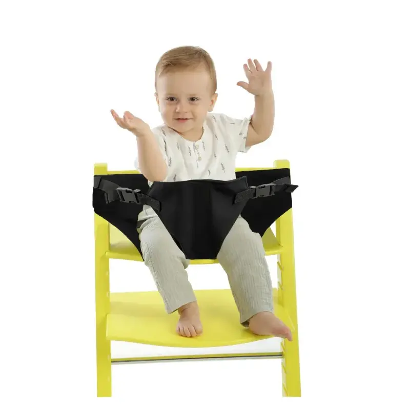 Picture of Portable Baby Travel Safety Stretchy Feeding Lunch Foldable Accessories Dining Chair Belt(Multicolor)