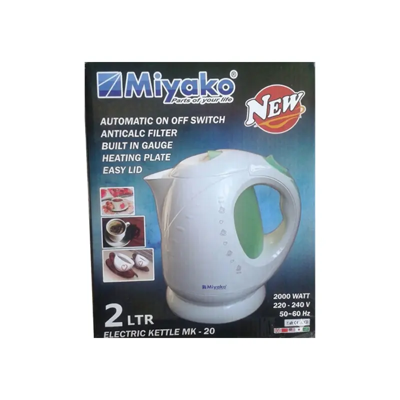 Picture of 2 Liter Miyako electric kettle MK-20(Multicolor)