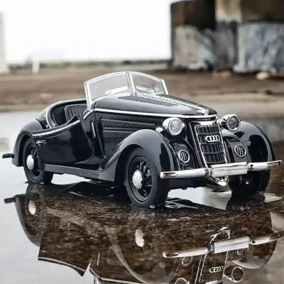 Picture of 1PC Audi Wanderer W25K Classic Diecast Alloy Car 1:32 Vintage Vehicles Metal Car Model Car Sound Light Toys For Gift(Multicolor)