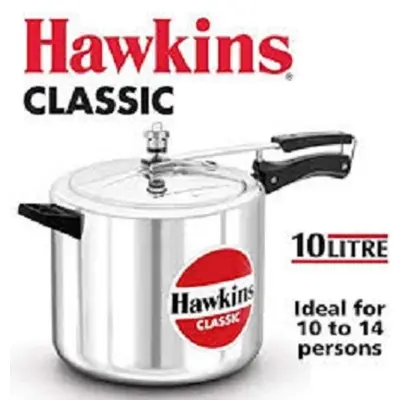 Picture of Hawkins Classic Pressure Cooker 10L(Silver)