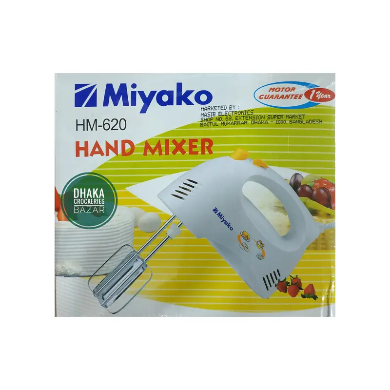 Picture of Miyako Egg Beater and Mixing HM 620 (Made in Indonasia)(Multicolor620)