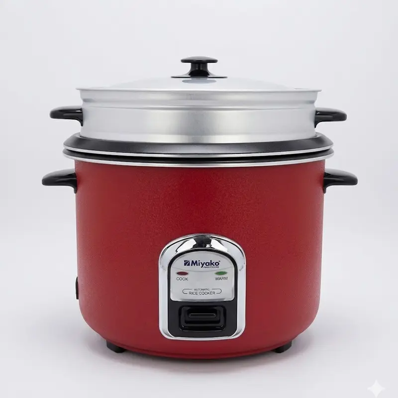 Picture of Miyako 2.8 LTR Double Pot Rice Cooker MRC-528YLD(Multicolor)