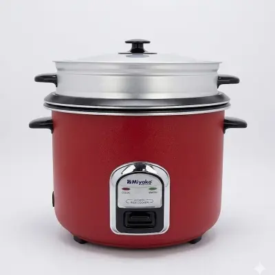 Picture of Miyako 2.8 LTR Double Pot Rice Cooker MRC-528YLD(Multicolor)