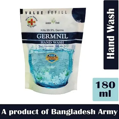 Picture of Germnil Hand Wash – Jasmine (Value Refill 180 ml)X 2 Pack