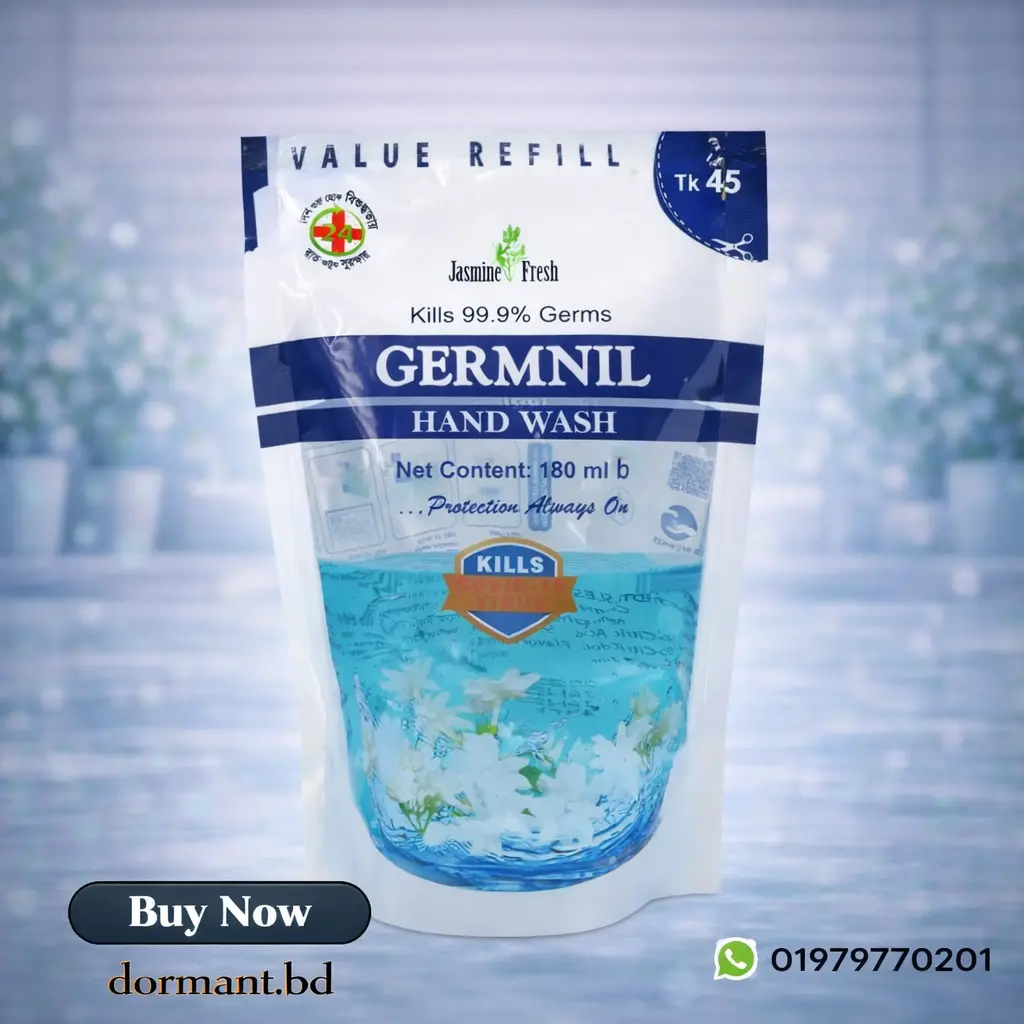 Picture of Germnil Hand Wash – Jasmine (Value Refill 180 ml)X 2 Pack