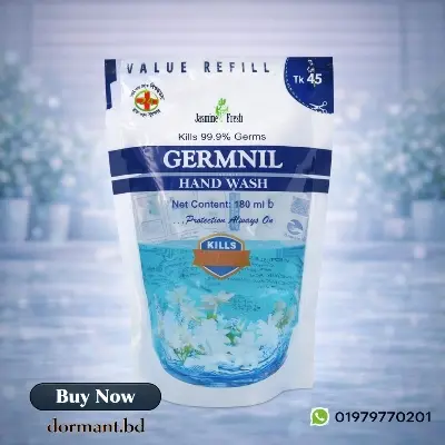 Picture of Germnil Hand Wash – Jasmine (Value Refill 180 ml)X 2 Pack