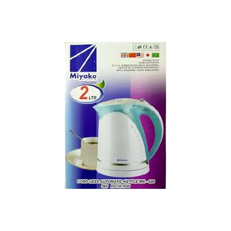 Picture of Miyako 2 Liters Electric Kettle Mk-608(Multicolor)