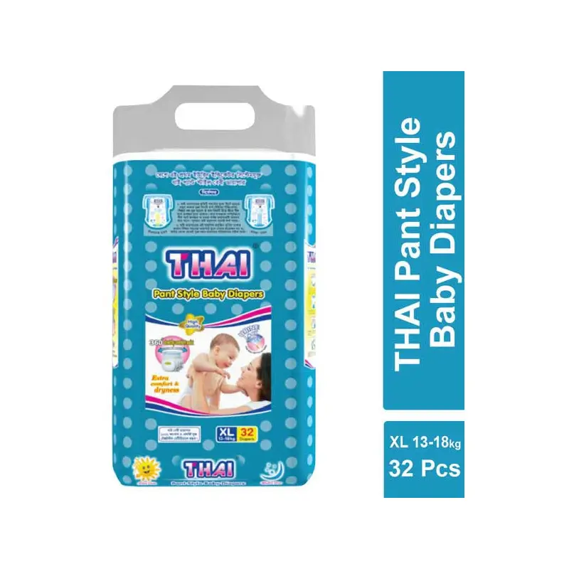 Picture of Thai Baby Diaper Pant XL (13-18 Kg) 32 Pcs(21-40 Pcs)