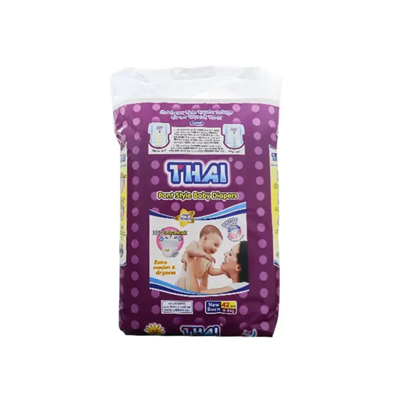 Picture of Thai Baby Diaper Pant New Born (0-4 Kg) 42 Pcs(41-80 Pcs)