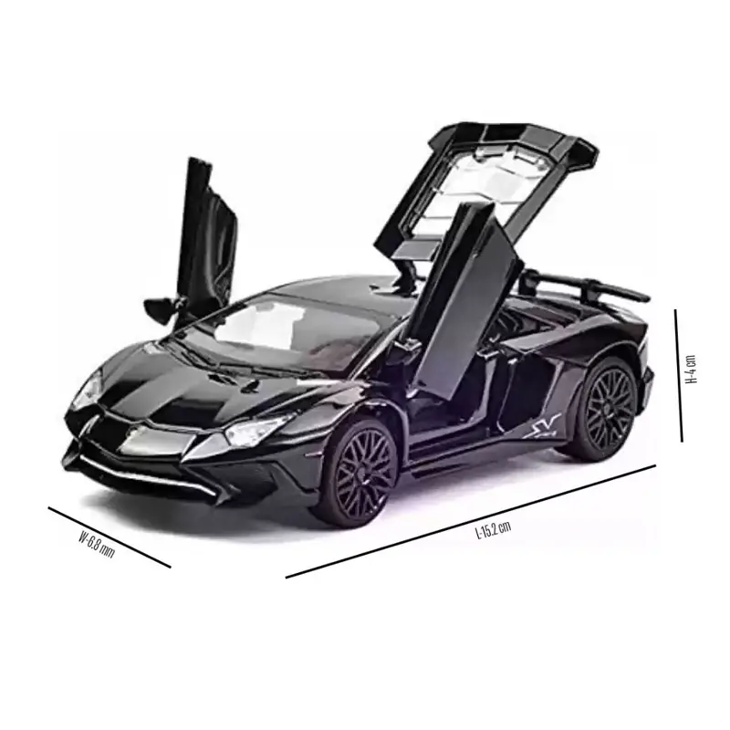 Picture of 1 PC Miniauto 1:32 Lamborghini Aventador SV LP750-4 Diecast Metal Super Toy Car(Multicolor)