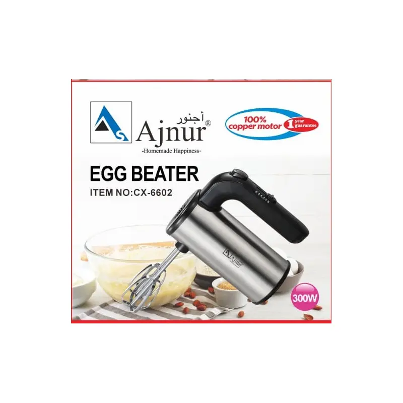 Picture of 300 WATT Ajnur Egg Beater CX-6602(Multicolor)