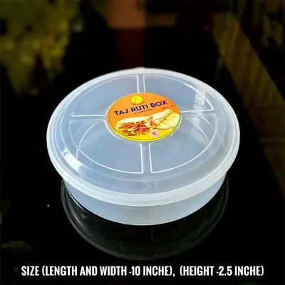 Picture of 1 PC TAJ Plastic Ruti Box - Round Container Ruti Box Food Grade (Taj)(Multicolor)