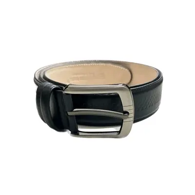 Picture of 1PC Black leather belt for men(Multicolor,Int: One size)