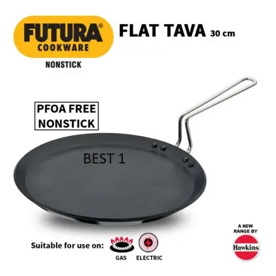 Picture of Futura Nonstick Flat Tava 30 cm, 4.88 mm(Black)