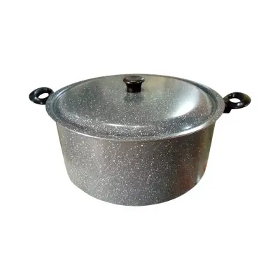 Picture of Kiam 40cm Marble Coated Party Casserole Or Sospan With Lid(Multicolor)