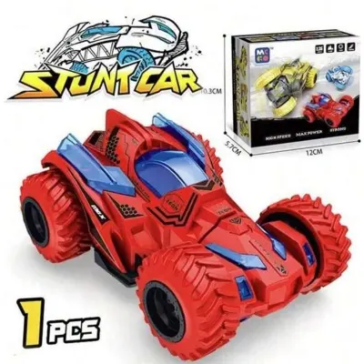 Picture of Stunt Spinning Toy Car RED(Multicolor)