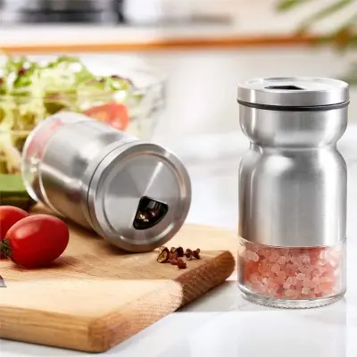 Picture of 1 PC Salt and Pepper Shaker with Adjustable Pour holes(Multicolor)