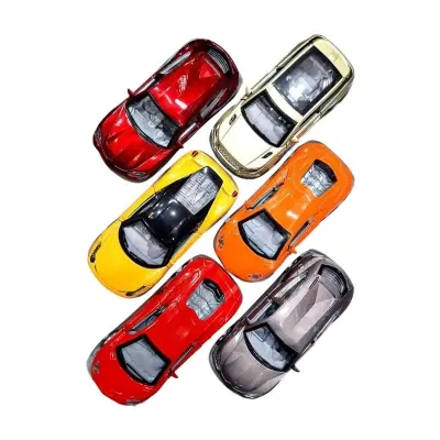 Picture of 1 PC Diecast Mini Auto Alloy Car Models, Kids Toys With Light And Music MULTI COLOR And Designs(Multicolor)