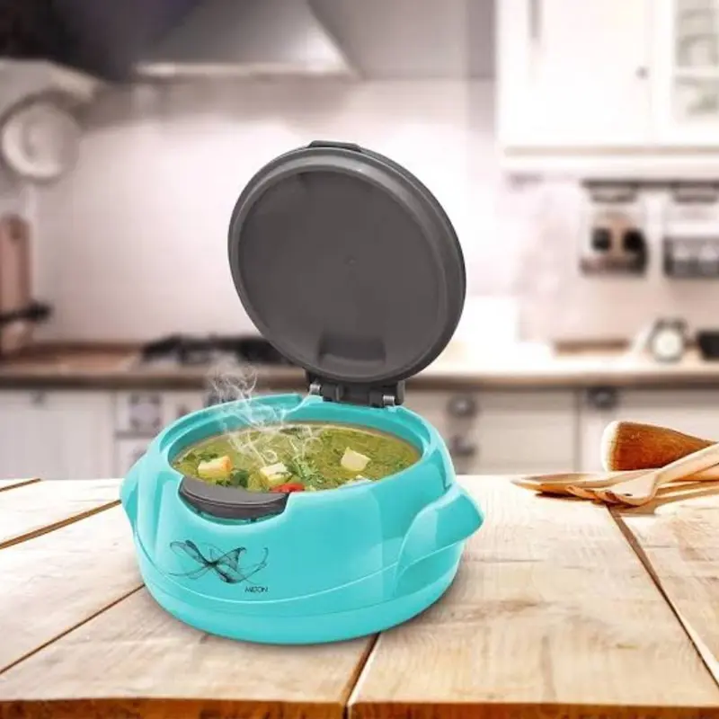 Picture of MILTON Microwow One Touch 1500 Insulated Inner Steel Casserole 1340 ml(Multicolor)