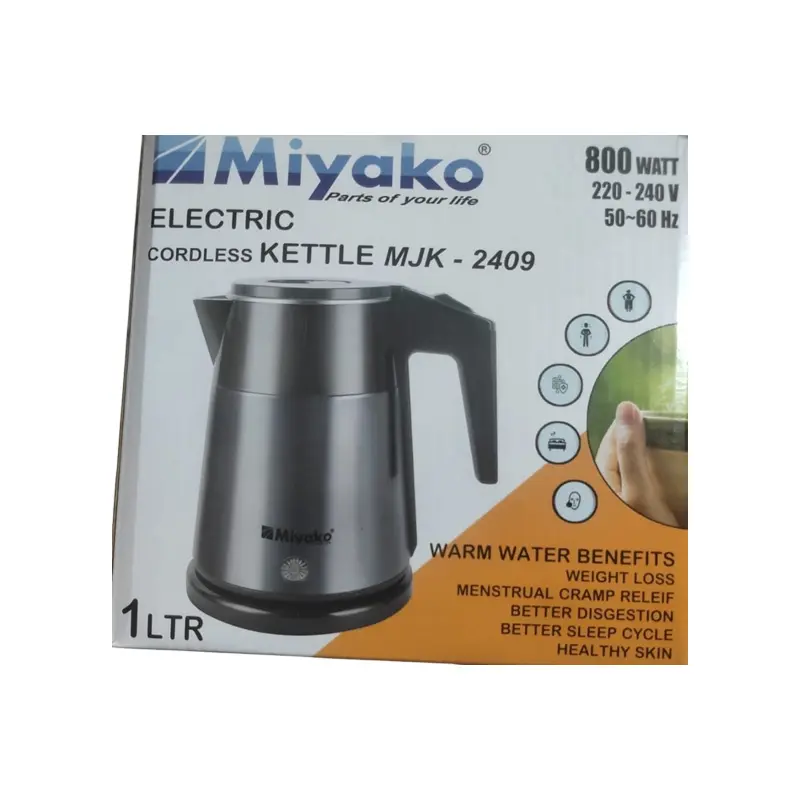 Picture of Miyako 1 Liter Electric Kettle MJK-2409(Multicolor)