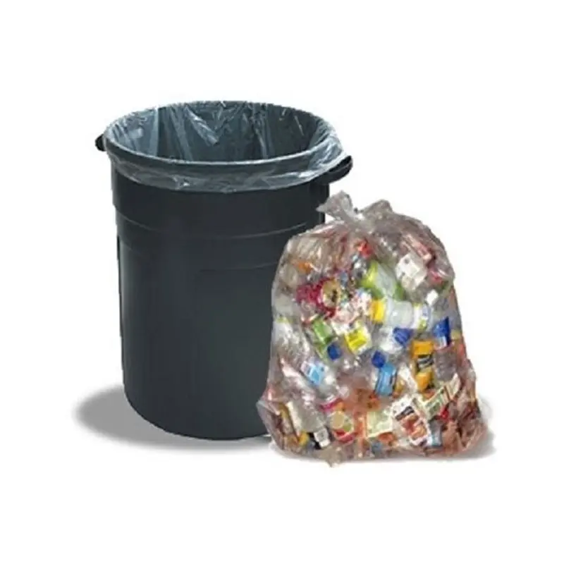 Picture of Transparent Trash/ Bin Bags (100 Pcs) 12 x 16 inch (SMALL SIZE)(Neutral)