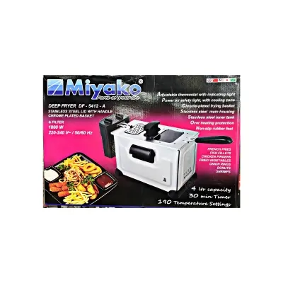 Picture of Miyako Deep Fryer DF-5412-A 1800W(Multicolor)
